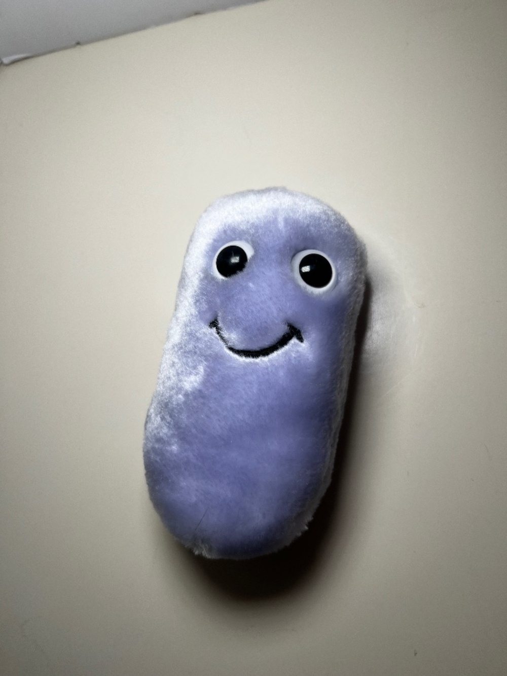 Danisco Biotech Promotional Plush Purple Bean Mascot Science Advertising Kitsch